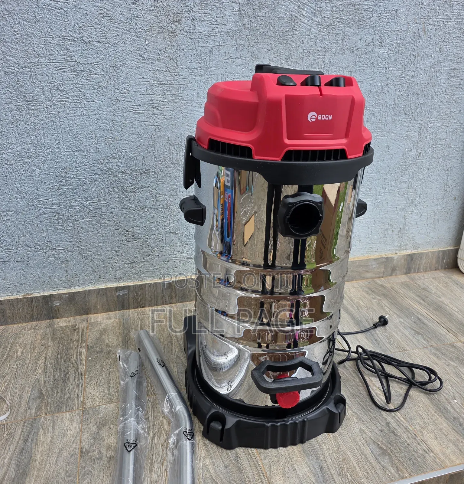 Edon 80L Wet and Dry Vacuum Cleaner