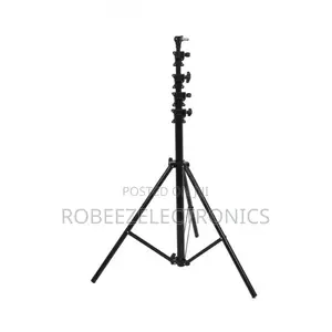 Apex 4.7m Heavy Duty Light Stand With 1/4′′ and 3/8′′ Screw Adaptor