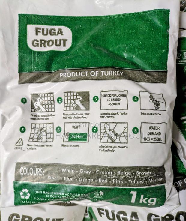 Tile Grout Grey 1Kg - thumbnail 2