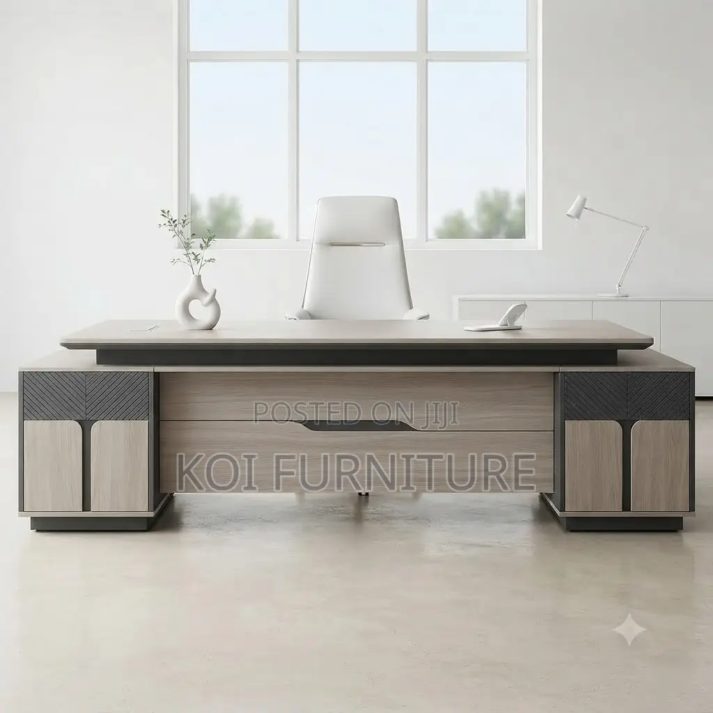 Office Desk; 2.4 Meters Executive Senior Manager Desk