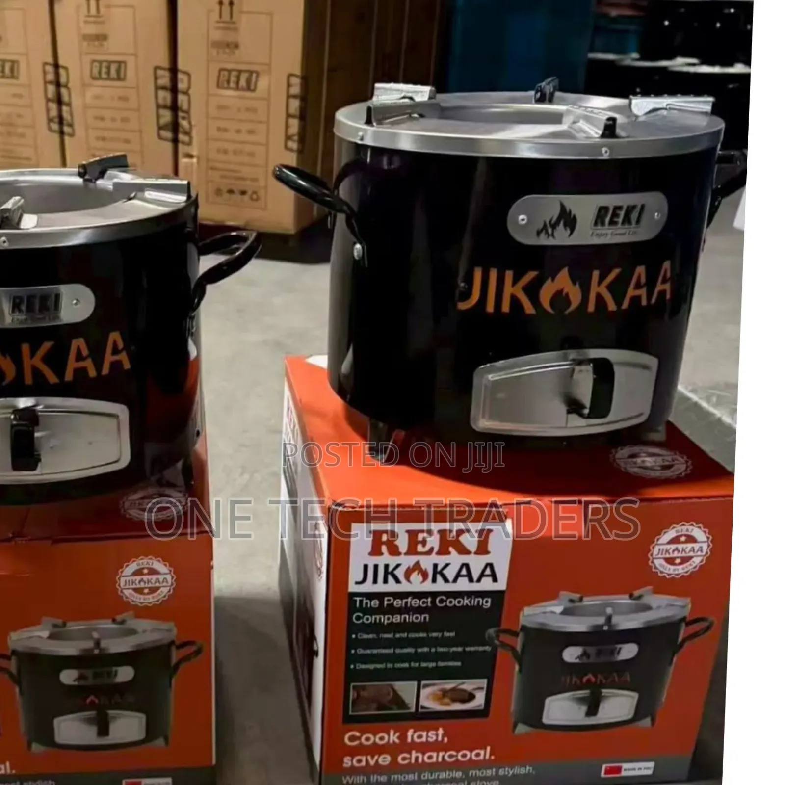 Charcoal Jikokaa- Large Size Reki