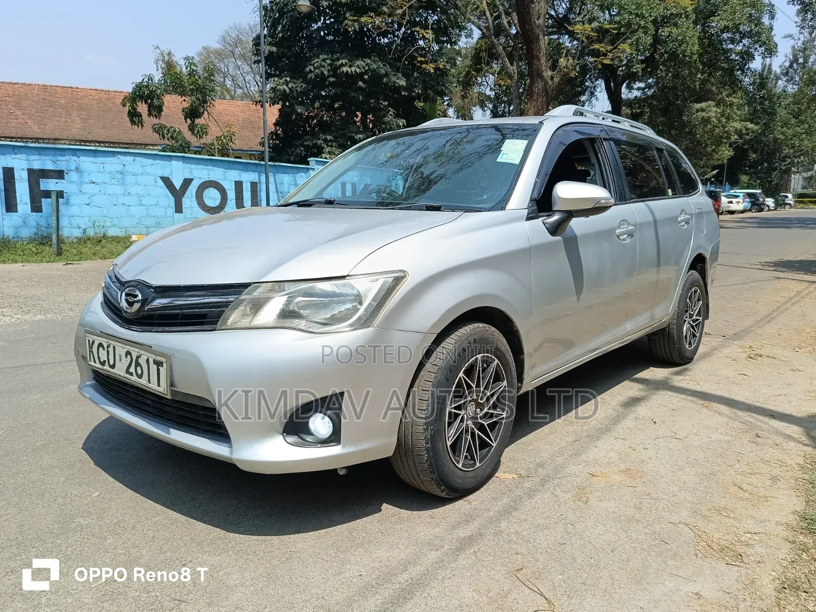 Toyota Corolla Fielder 2013 Silver