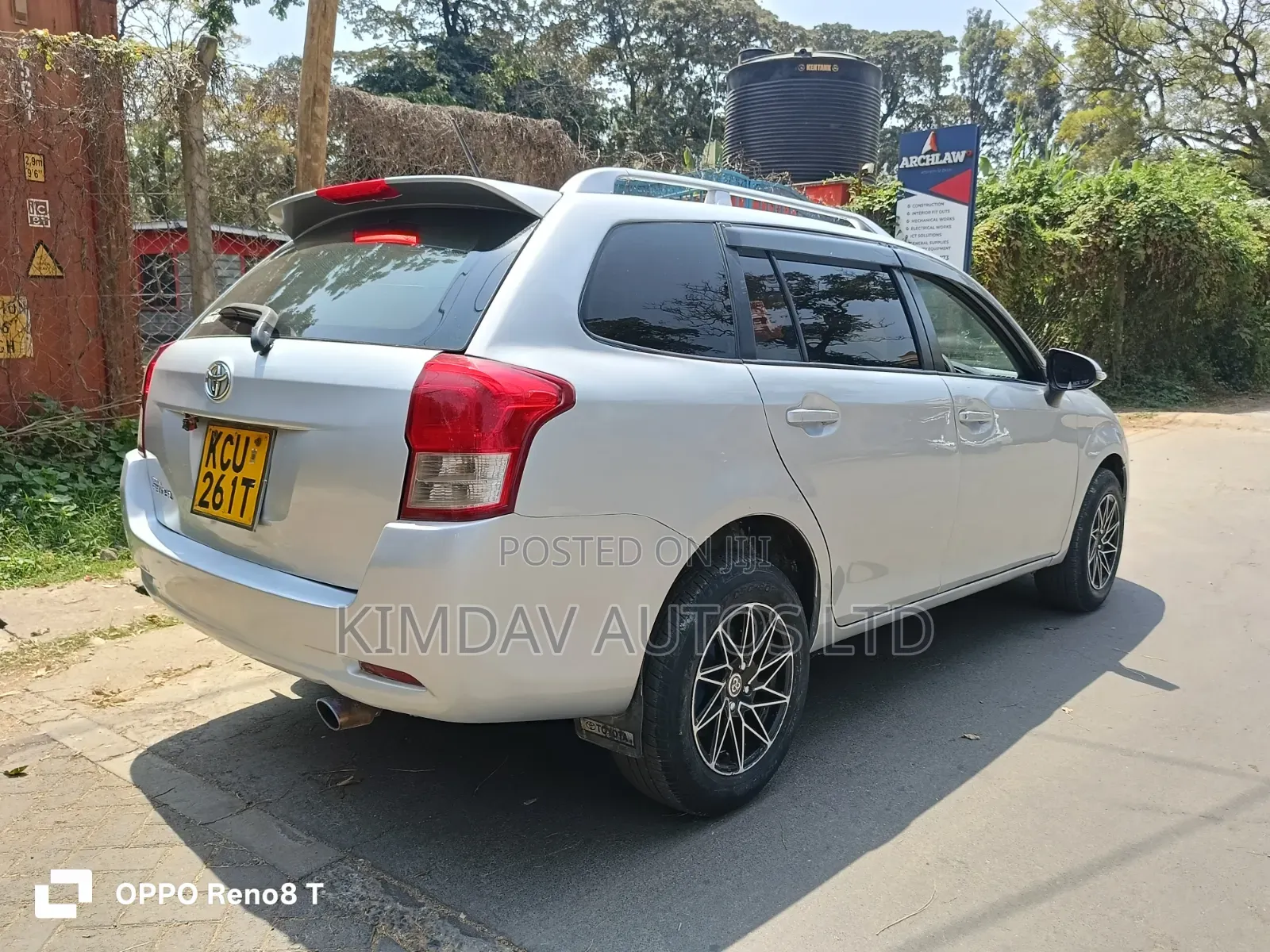 Toyota Corolla Fielder 2013 Silver