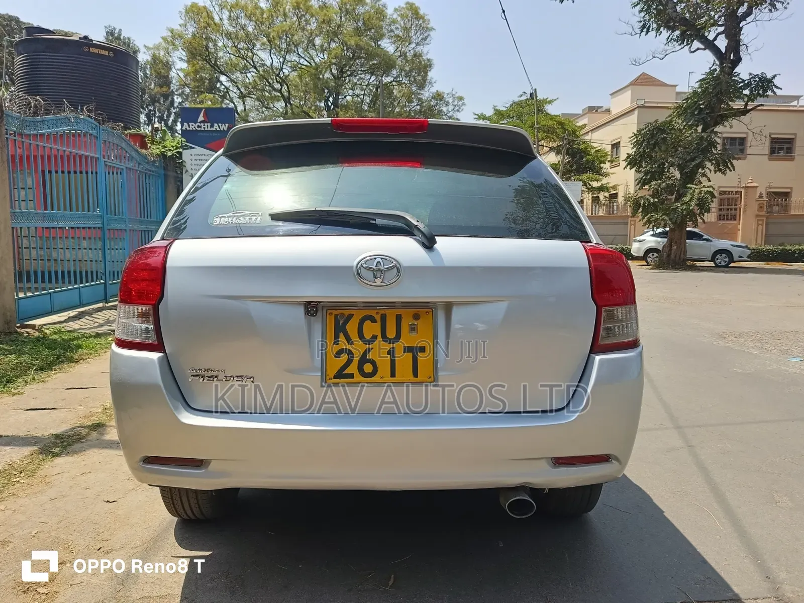 Toyota Corolla Fielder 2013 Silver