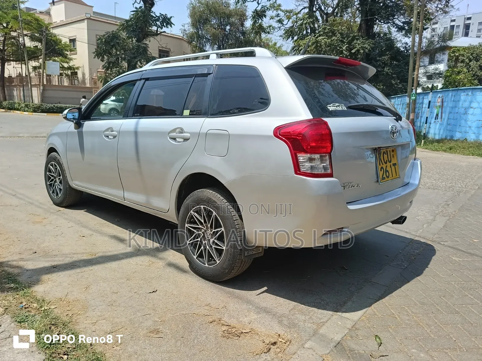 Toyota Corolla Fielder 2013 Silver