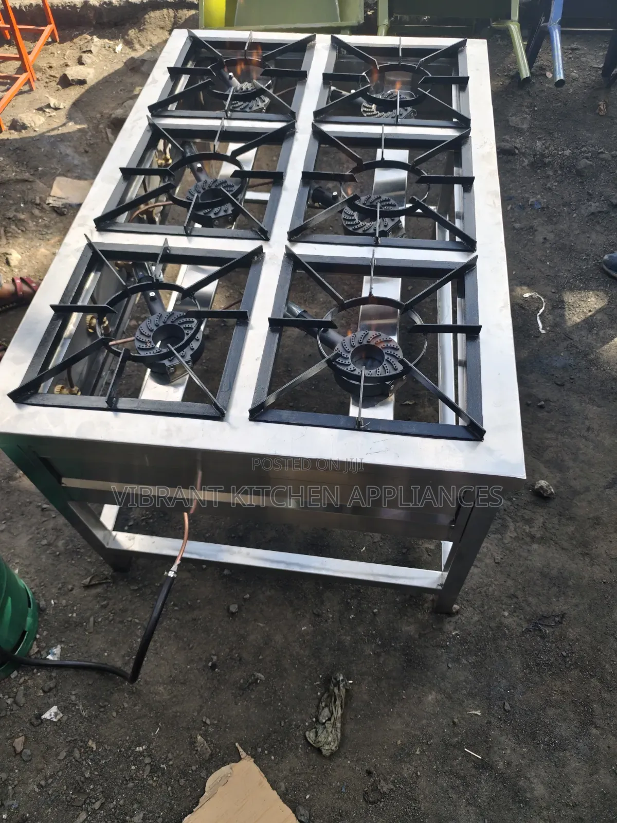 6-Burner Heavy-Duty Range