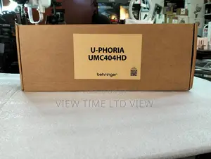 Behringer U-Phoria UMC404HD 4×4 USB Audio/Midi Interface