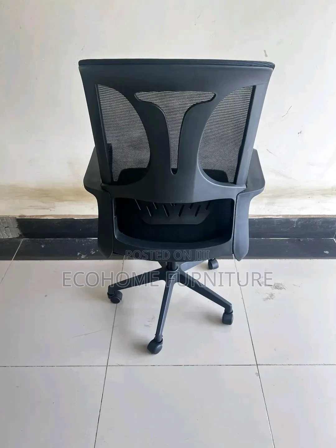 Mid-Back Mesh Office Chair With Nylon Star Base