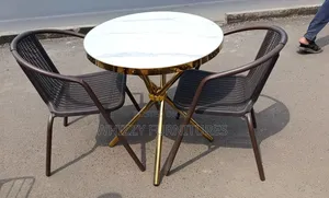 Gold Frame Dining Set