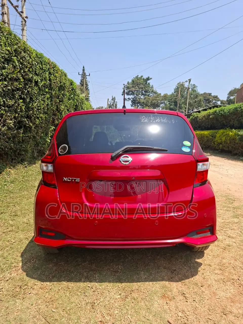 Nissan Note 1.2 Petrol 2019 Red