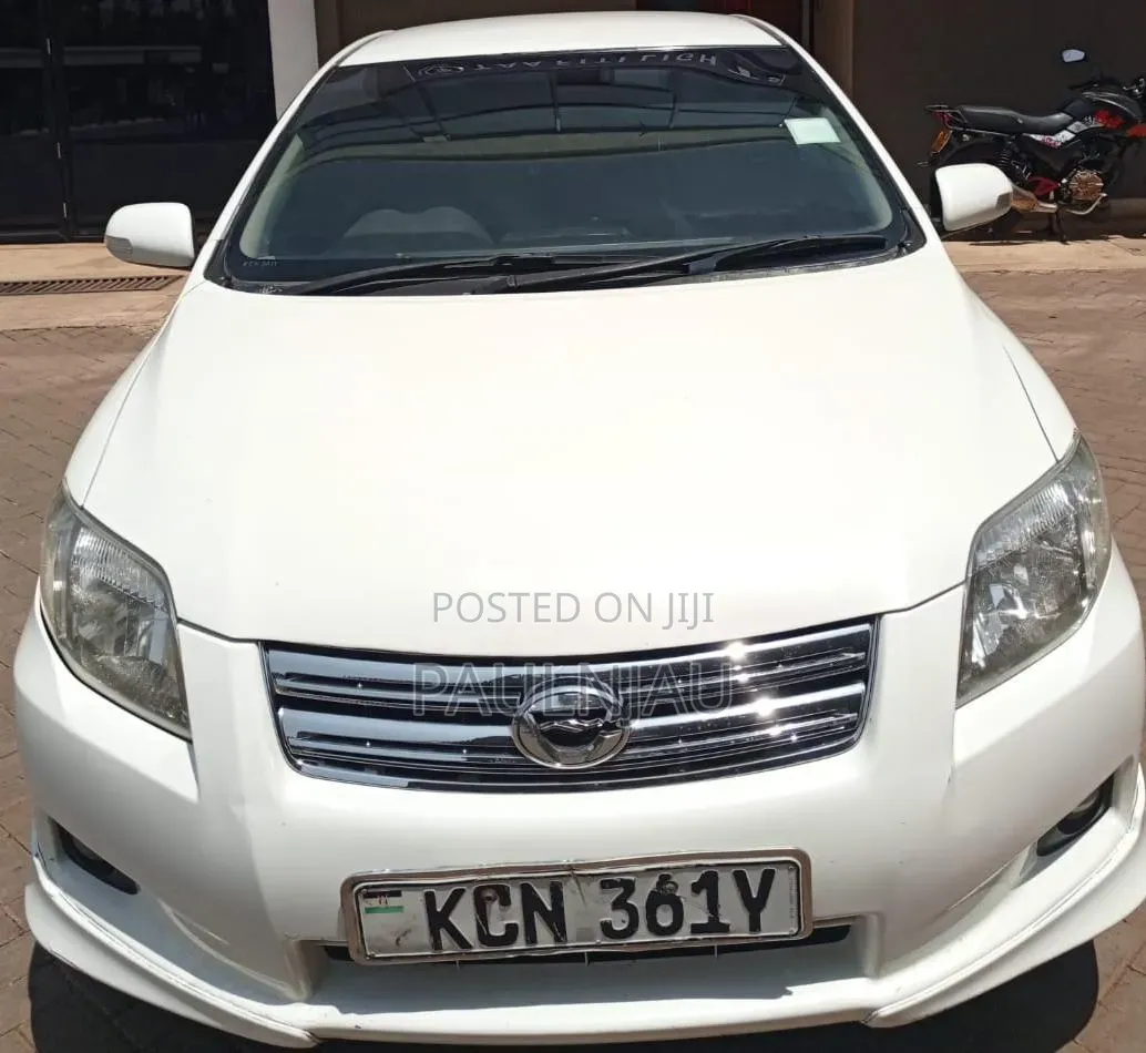 Toyota Axio 2012 White