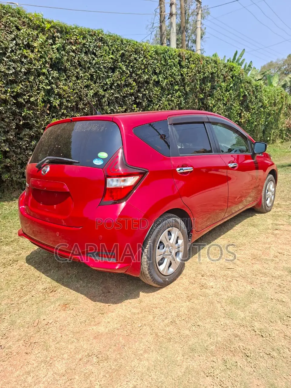 Nissan Note 1.2 Petrol 2019 Red