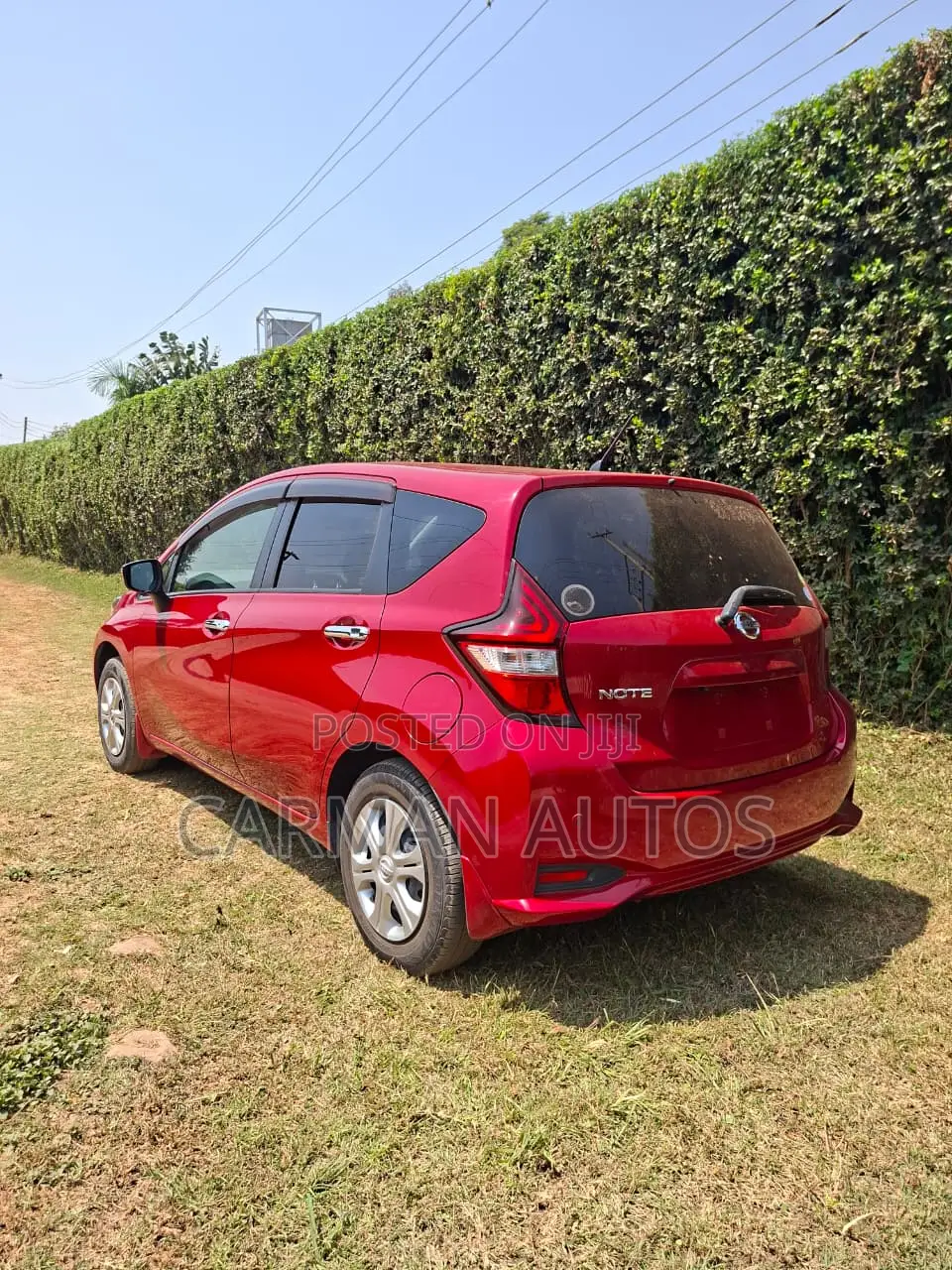 Nissan Note 1.2 Petrol 2019 Red