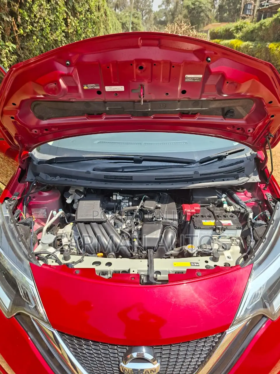 Nissan Note 1.2 Petrol 2019 Red