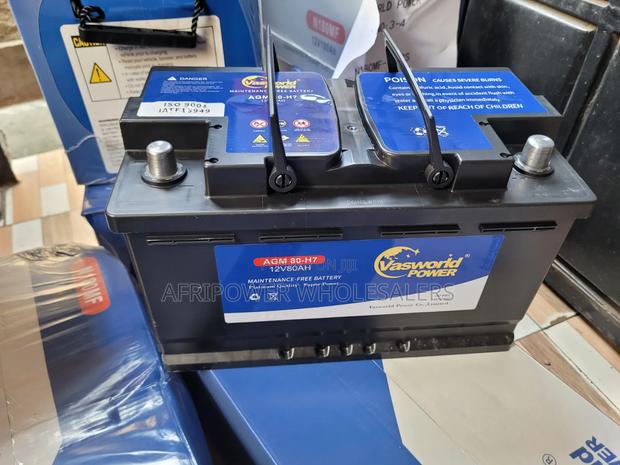 Vasworld Din 80 AGM Start - Stop Battery - main view