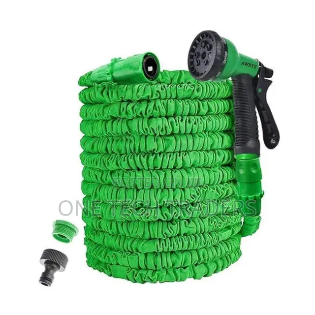 60 Metres/200ft Magic Hose Pipe Green and Blue