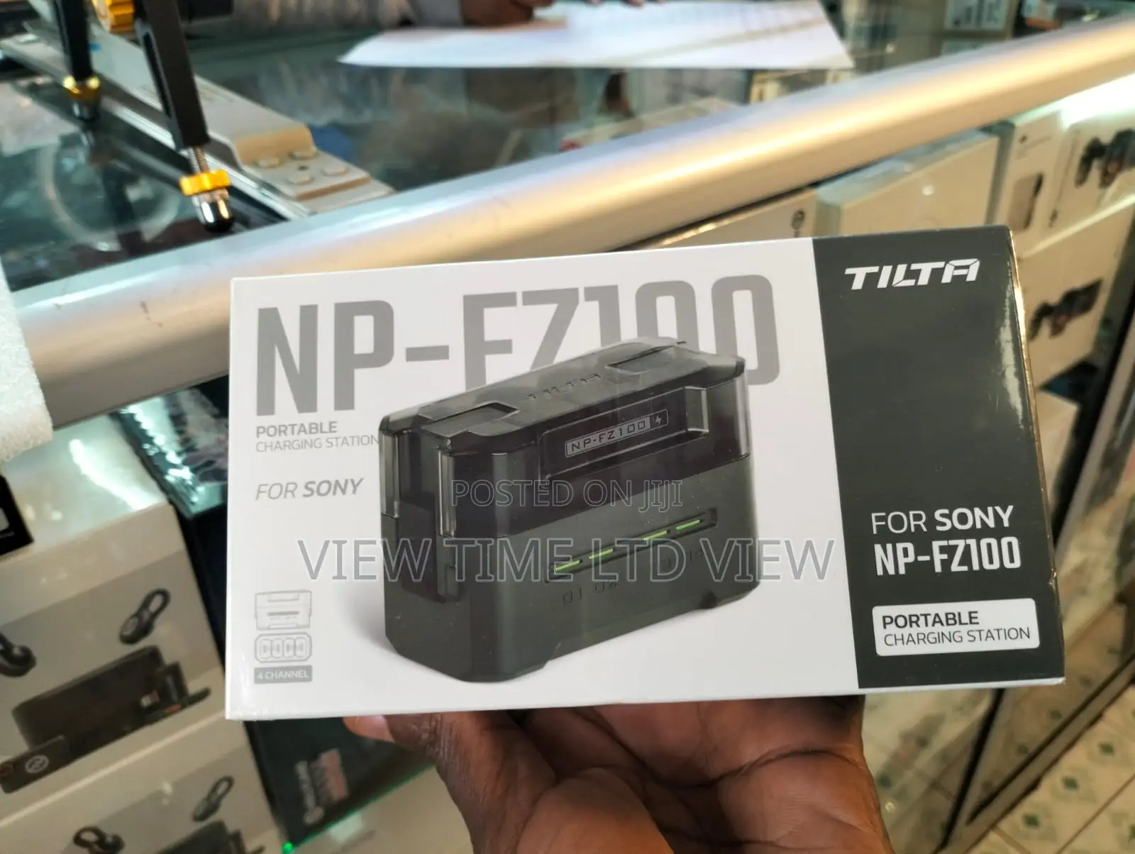 Tilta 4-Channel NP-FZ100 Portable Charging Station