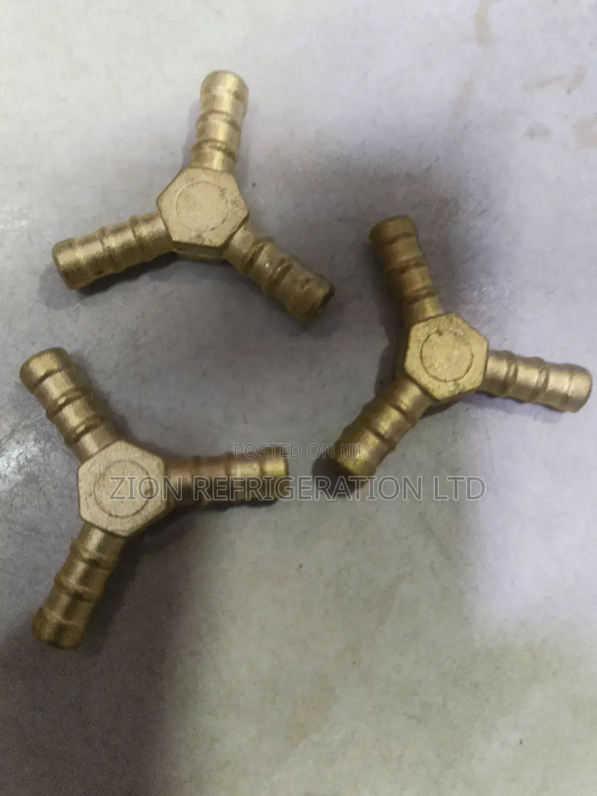 Y Gas Hose Connector