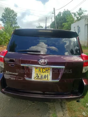 Toyota Vanguard 2009 Purple