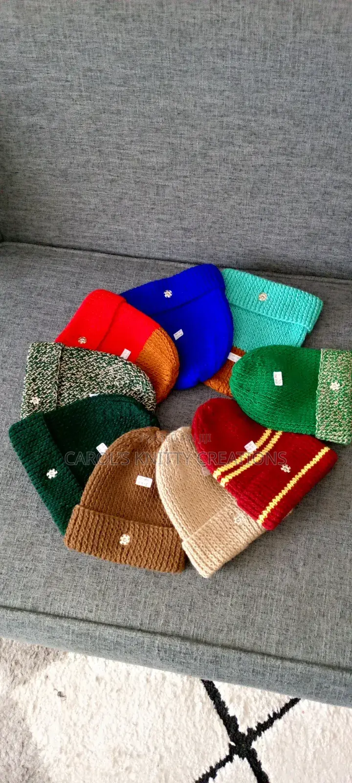 Beannies Hand Knitted