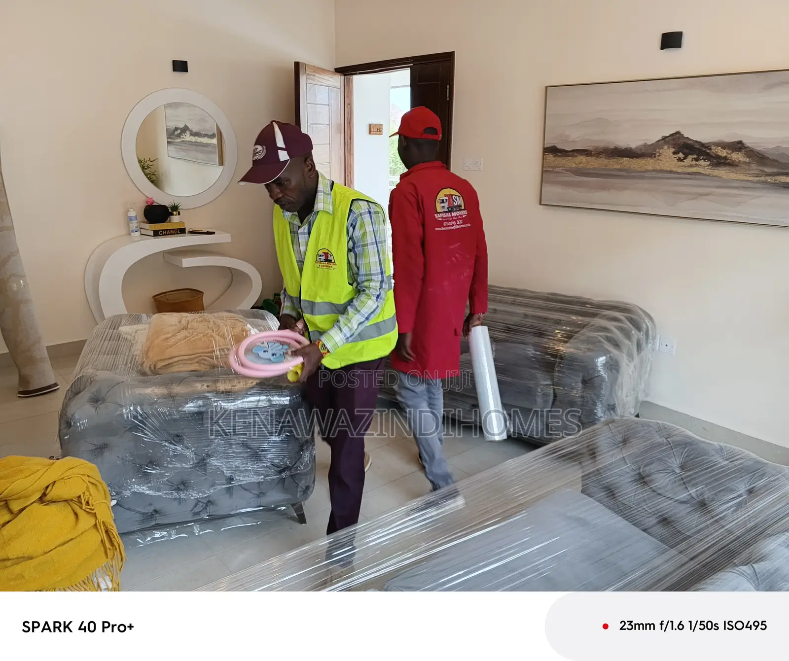 Stretch Wrap Rolls /Clean Film for Wrapping by Safisana Movers