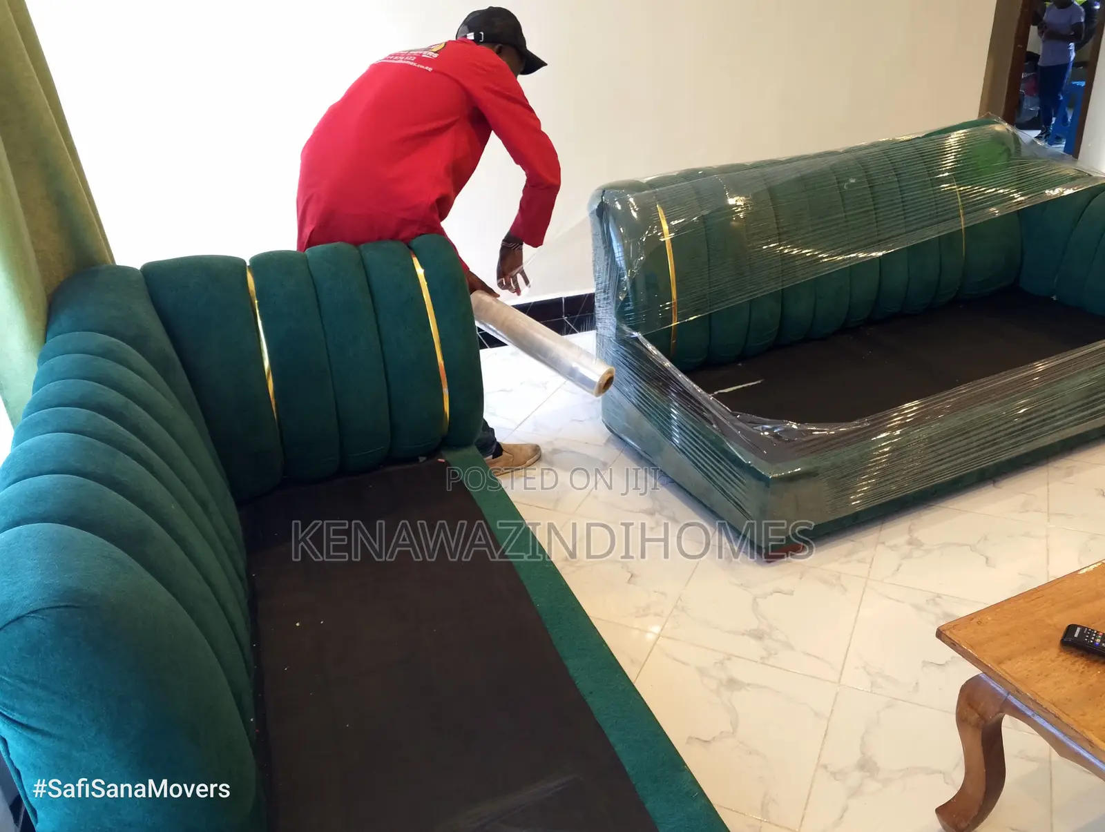 Stretch Wrap Rolls /Clean Film for Wrapping by Safisana Movers