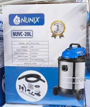 NUNIX NUVC-20L Wet Dry Vacuum Cleaner – 1400W