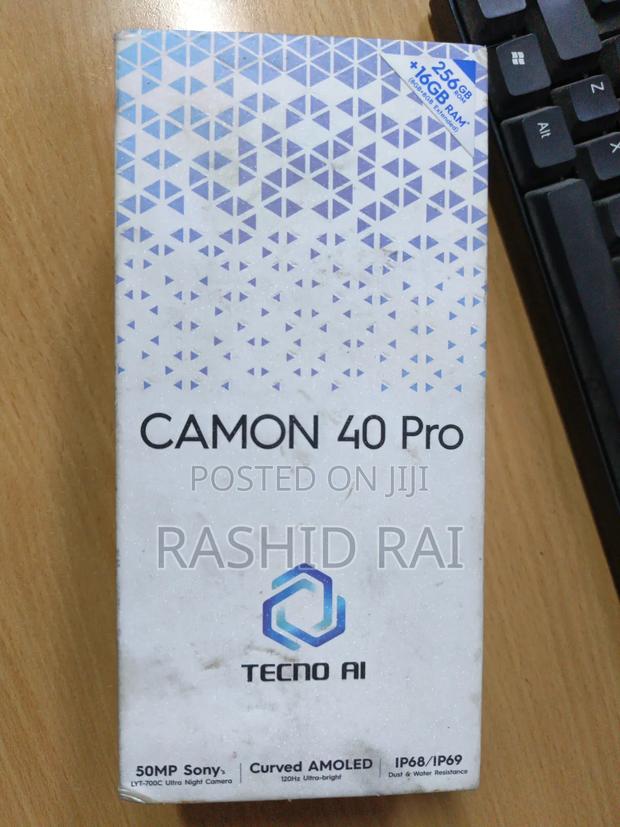 Tecno Camon 40 Pro 4G 256 GB Gray - thumbnail 4