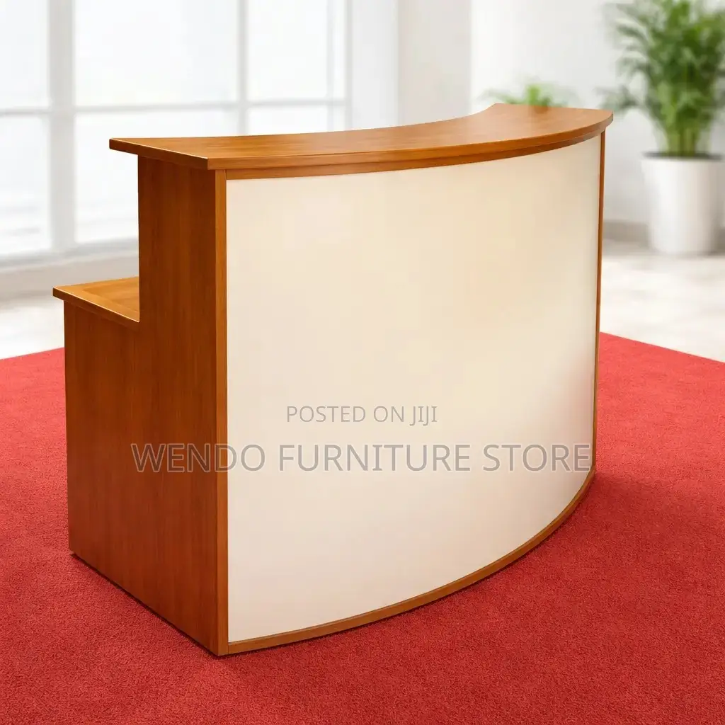 Reception Desk; 1.6 Meters Curved Circle Reception Desk