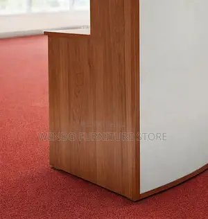 Reception Desk; 1.6 Meters Curved Circle Reception Desk