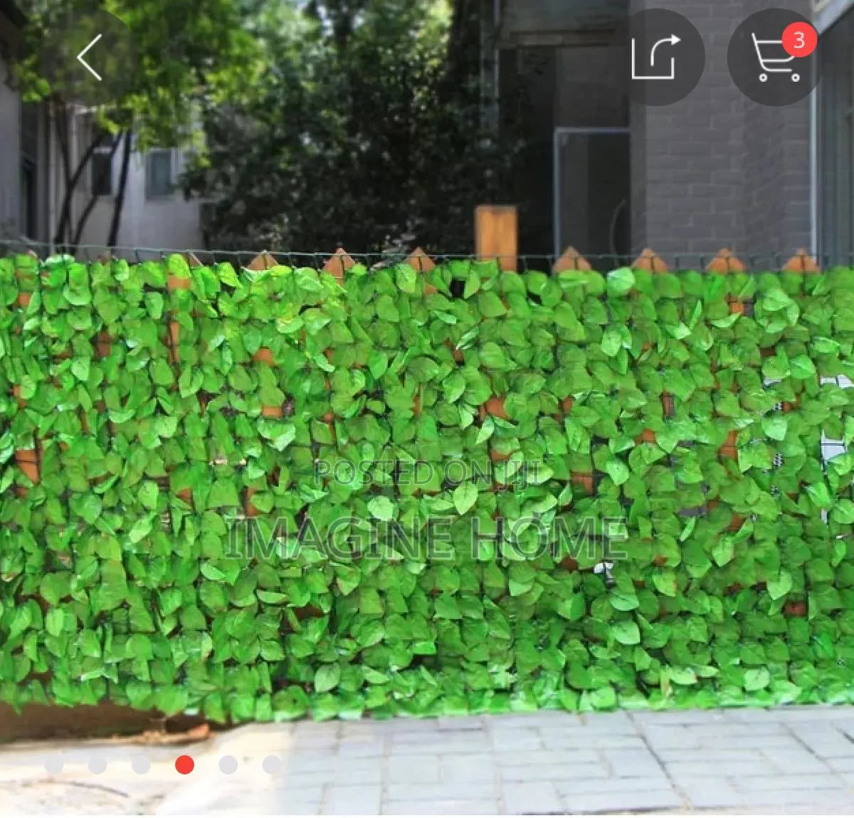 Decorative Green Fences