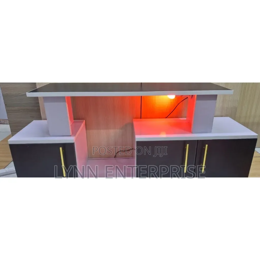 Istanbul 2 Modern TV Stand With LED Lights