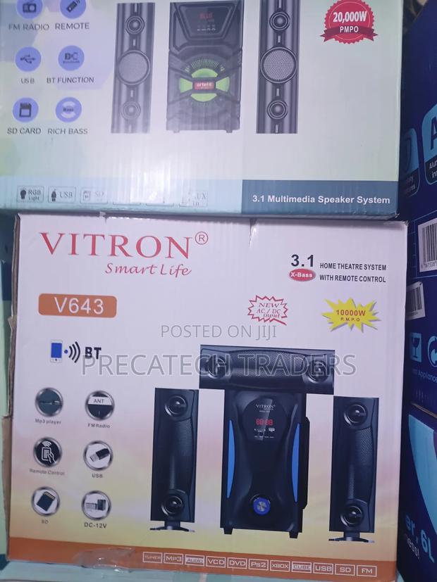 Vitron V643 3.1 Speaker System With Remote Control - main view