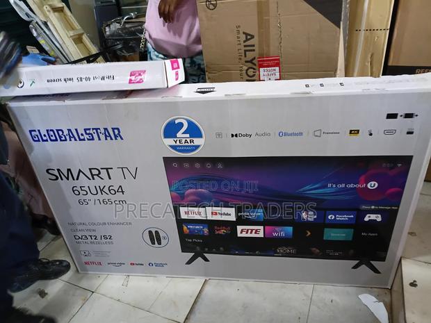 Globalstar 65 Inch UHD Smart TV – Model 65UK64
