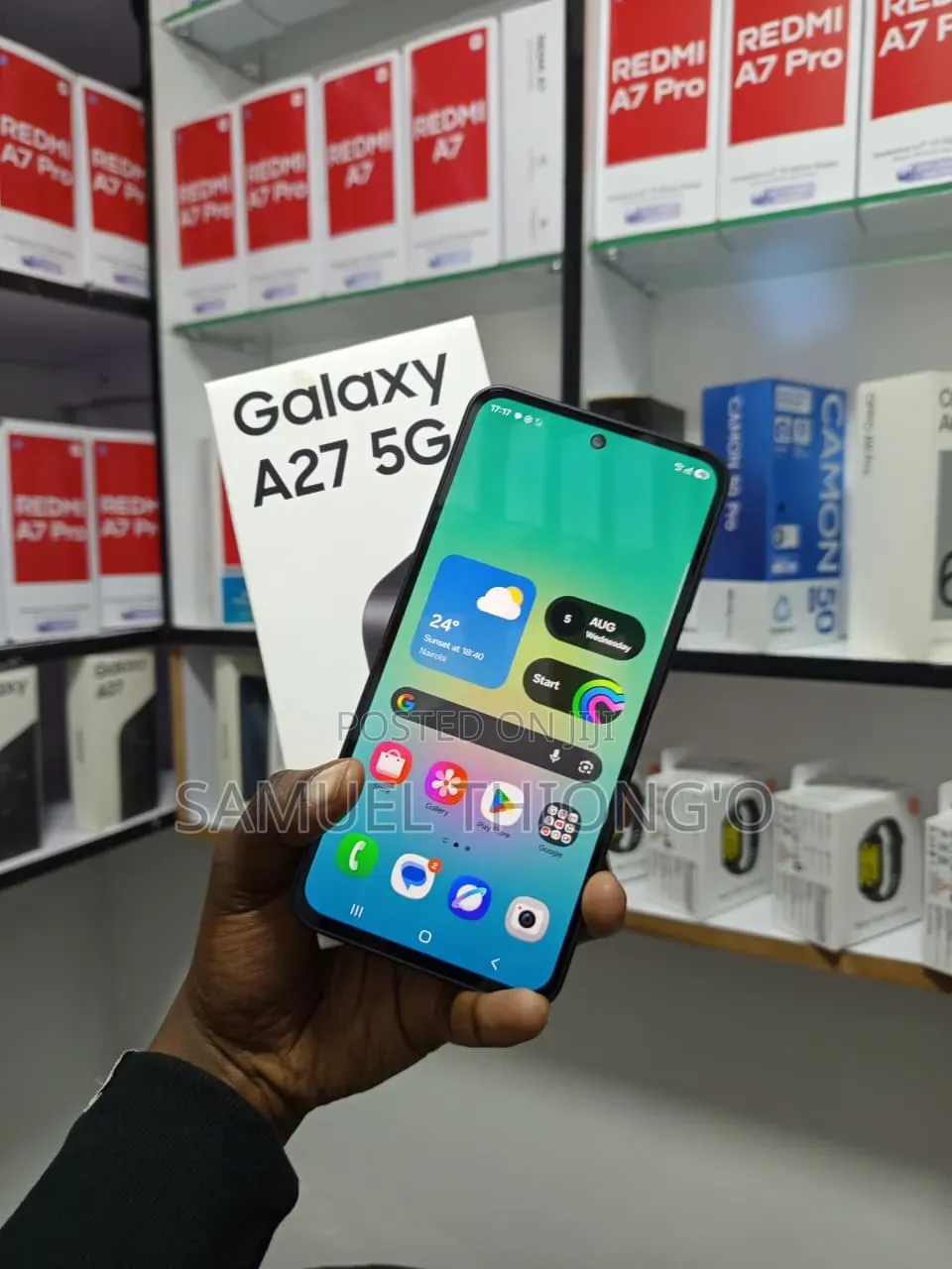 New Samsung Galaxy A27 256 GB Black