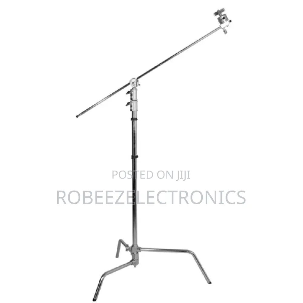 Jinbei CK-3 Heavy Duty Stainless Steel C Stand With Grip Heads