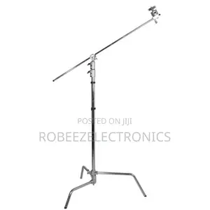 Jinbei CK-3 Heavy Duty Stainless Steel C Stand With Grip Heads