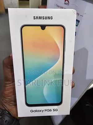 New Samsung Galaxy M36 5G 128 GB Black