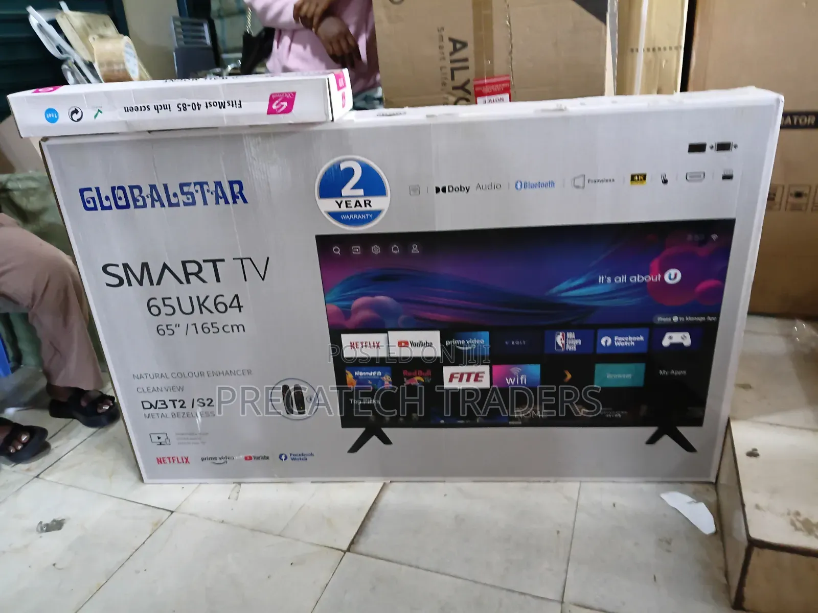 Globalstar 65UK64 Smart Android TV – Ultra HD