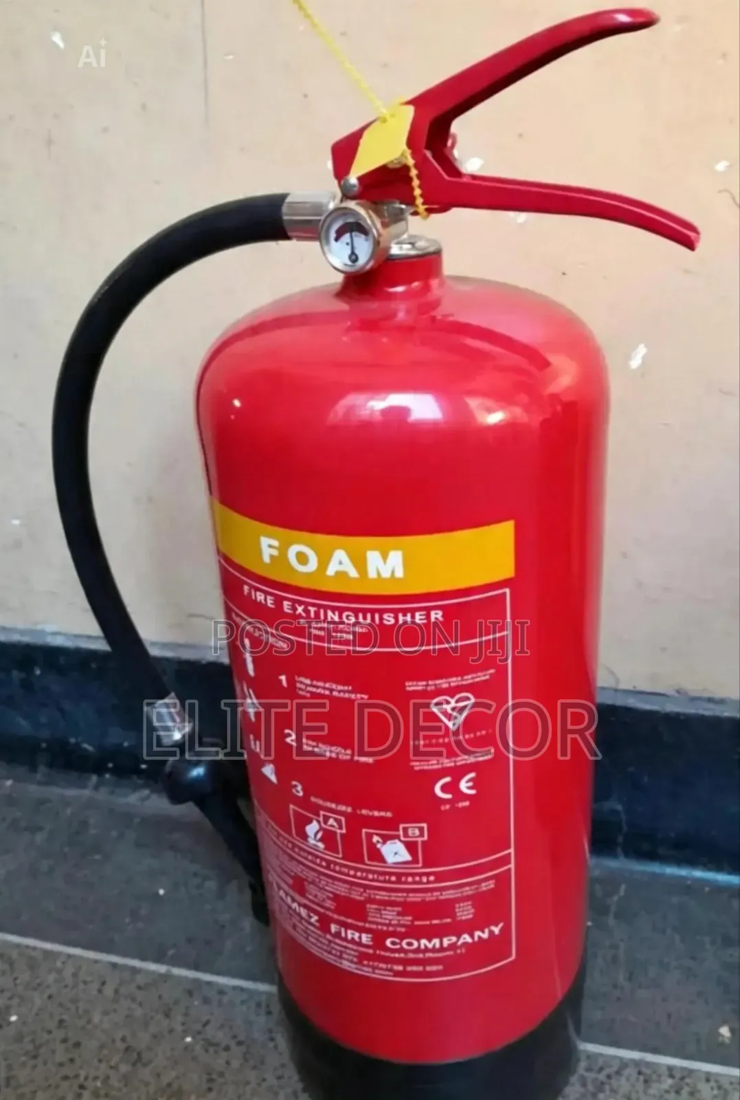 Safety Hub 6L Foam Fire Extinguisher – Class a & B Safety Equipment