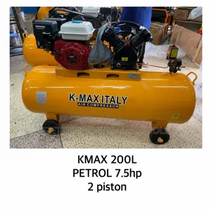 Kmax Italy 200L Petrol Air Compressor 2 Piston
