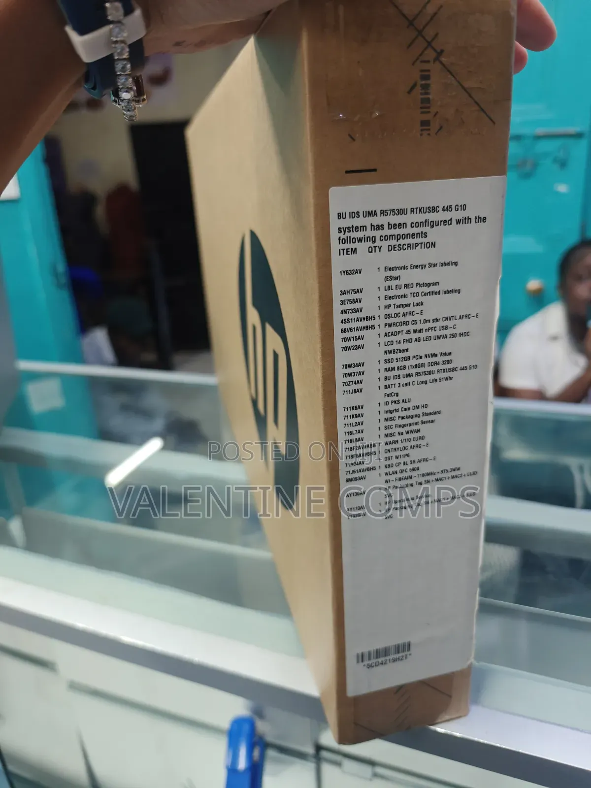 New Laptop HP 240 G7 8GB Intel Core i3 SSD 256GB