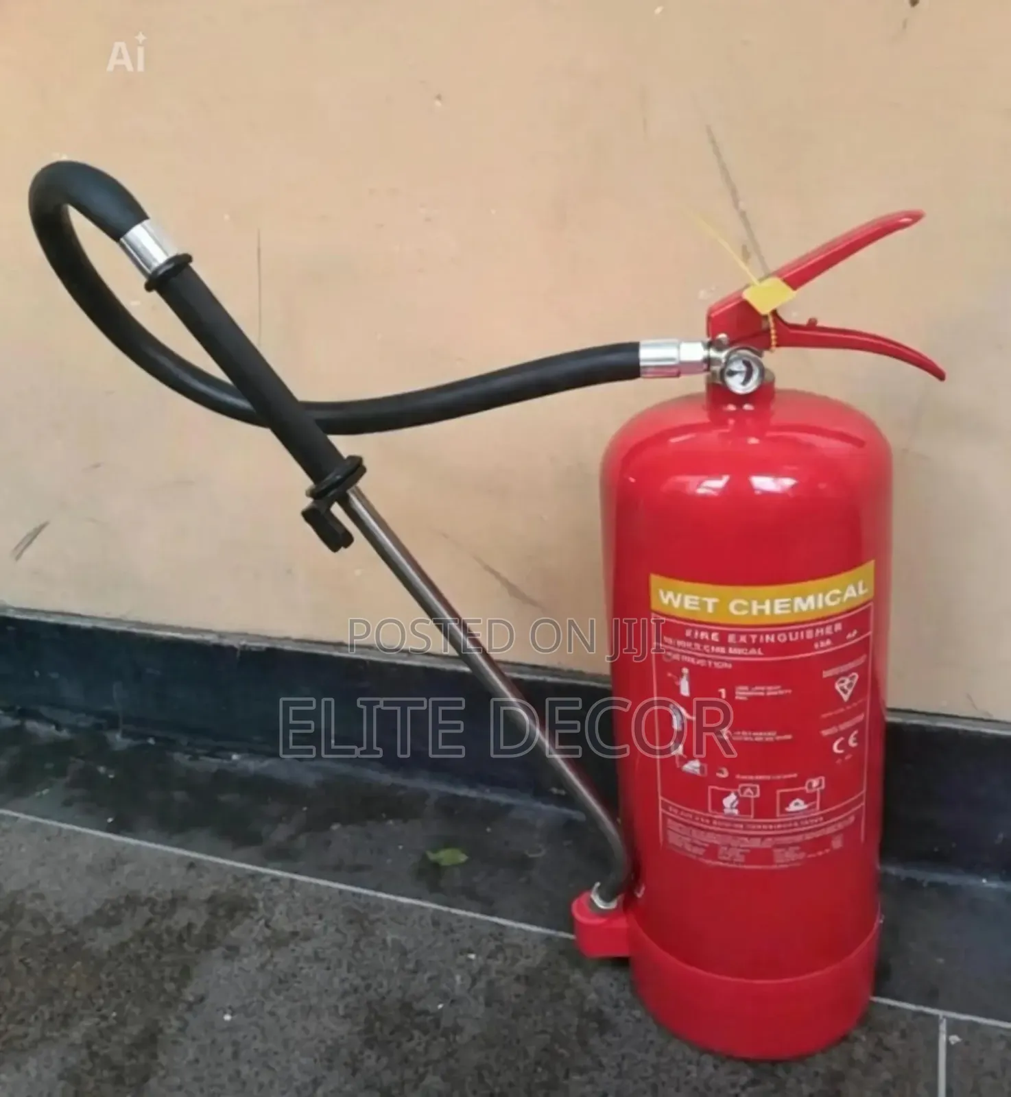 6L Wet Chemical Fire Extinguisher – Class F Kitchen Fire Safety