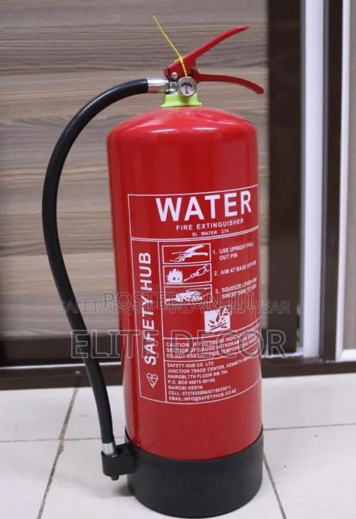 9L Water Fire Extinguisher – Class a Fire Safety Equipment
