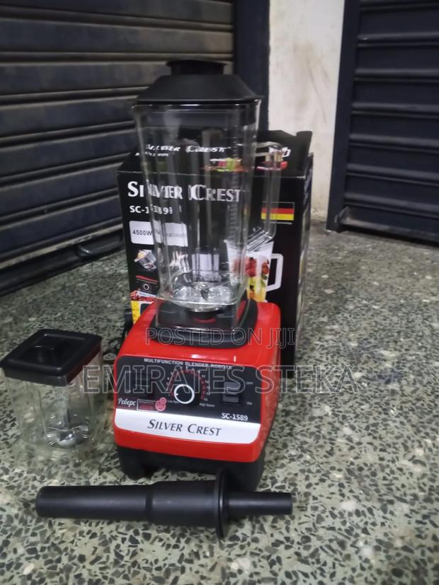 SILVER CREST Heavy Duty Commercial Pro Blender +Grinder Jar 4500Watt