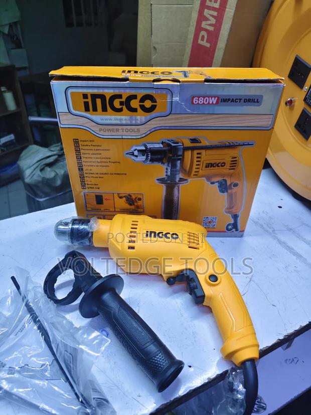 Ingco 680W Impact Drill - main view