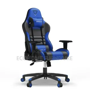 Gaming Chair. Blue Black in Color. Adjustable in Height