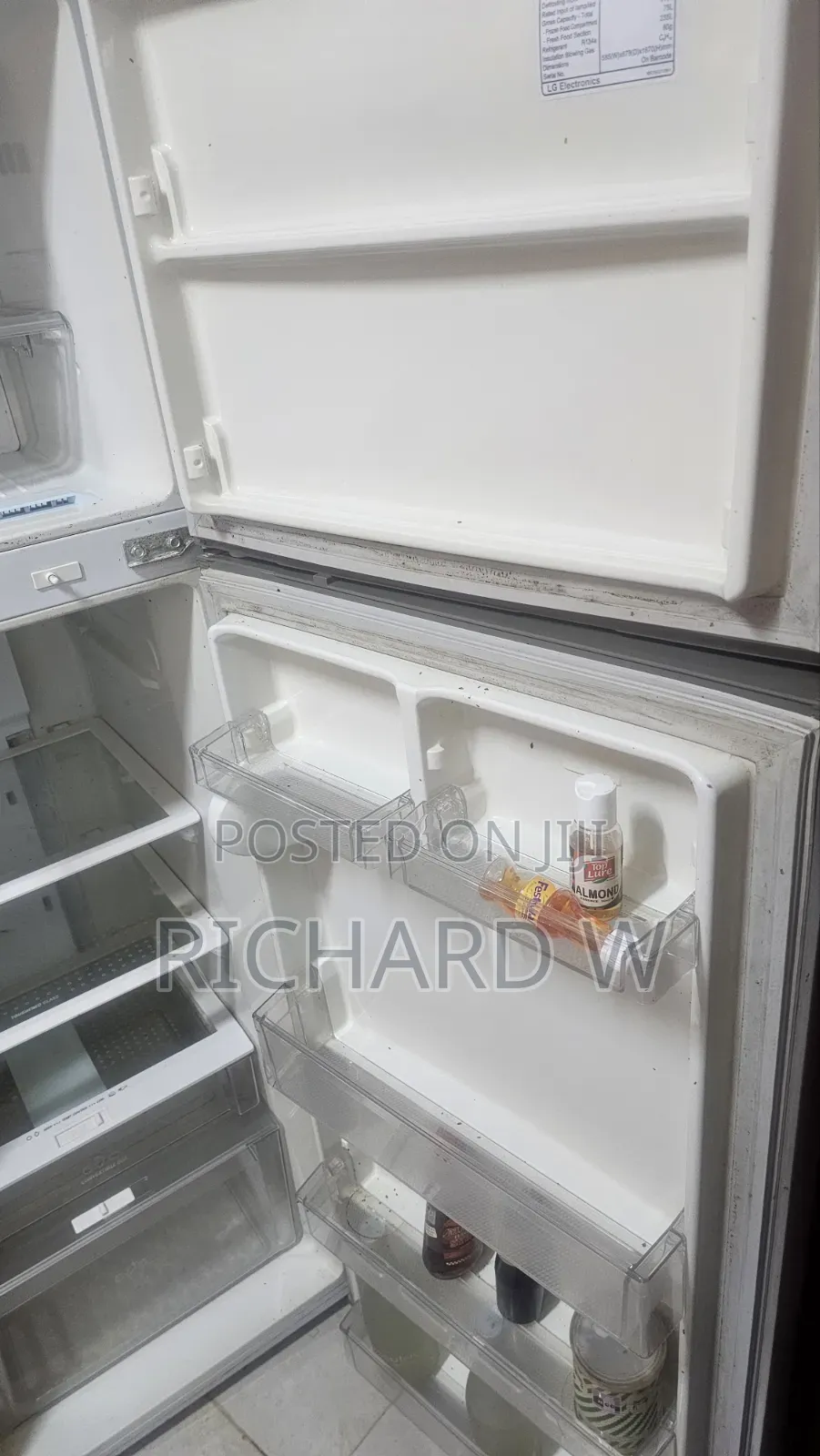 LG Double Door Fridge