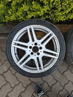 Mercedes Benz 18-Inch Rims With 245/40 R18 Tires .