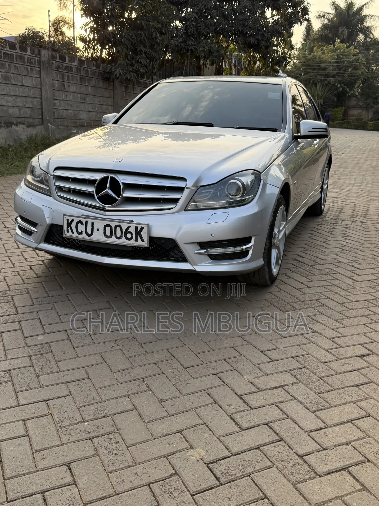 Mercedes-Benz C200 2012 Silver